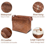 Handwoven Rattan Storage Basket