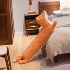 110 cm langes Hunde-Plüschtier-Kissen