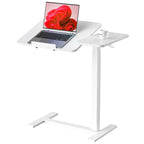 Mobile Vertical Rolling Laptop and Desktop Desk