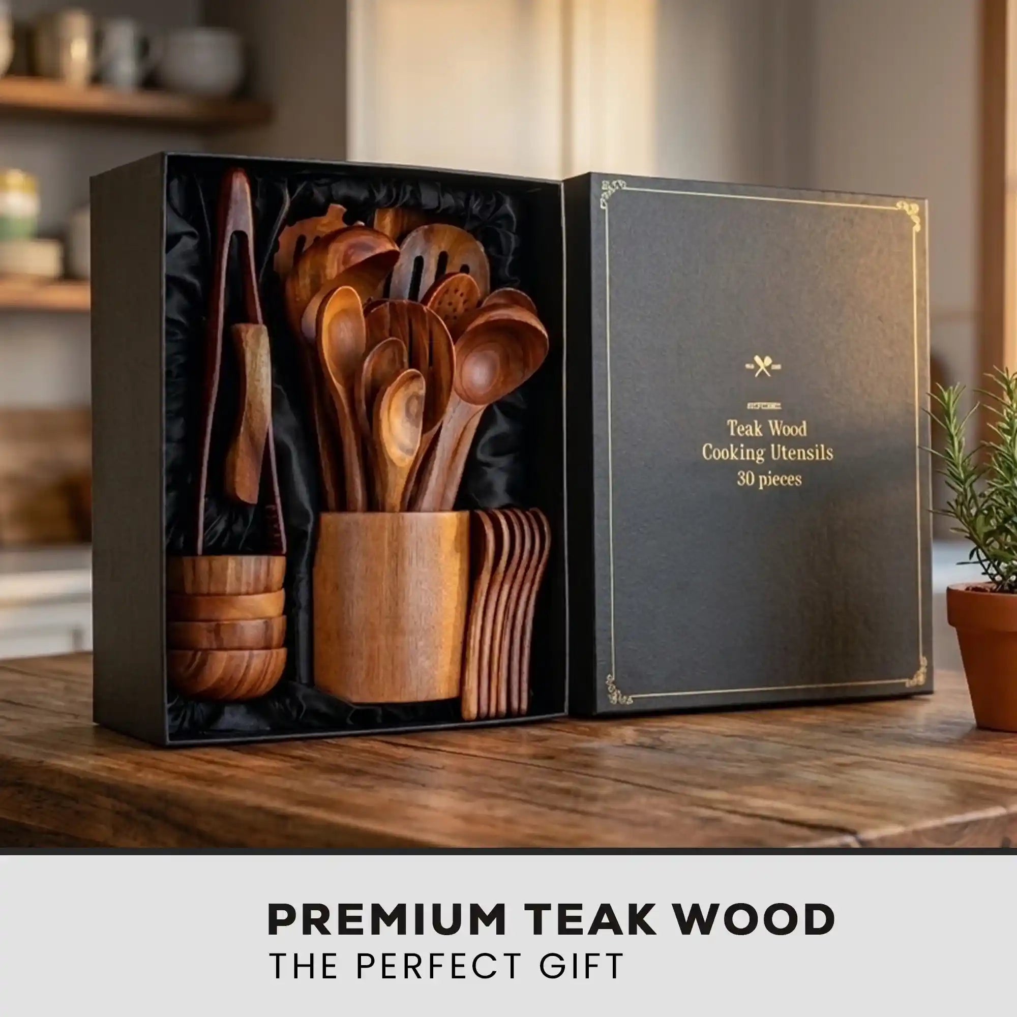 Teak Wood Utensils