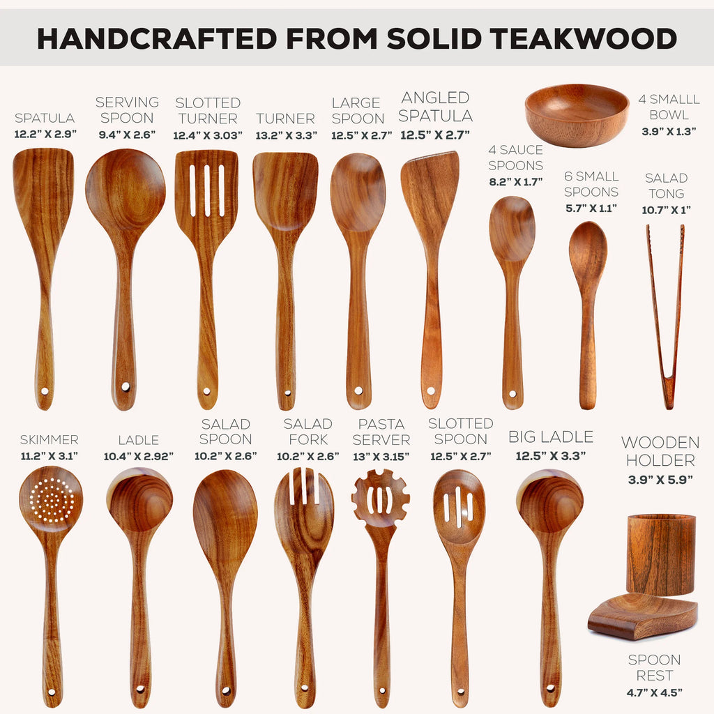 Teak Wood Utensils