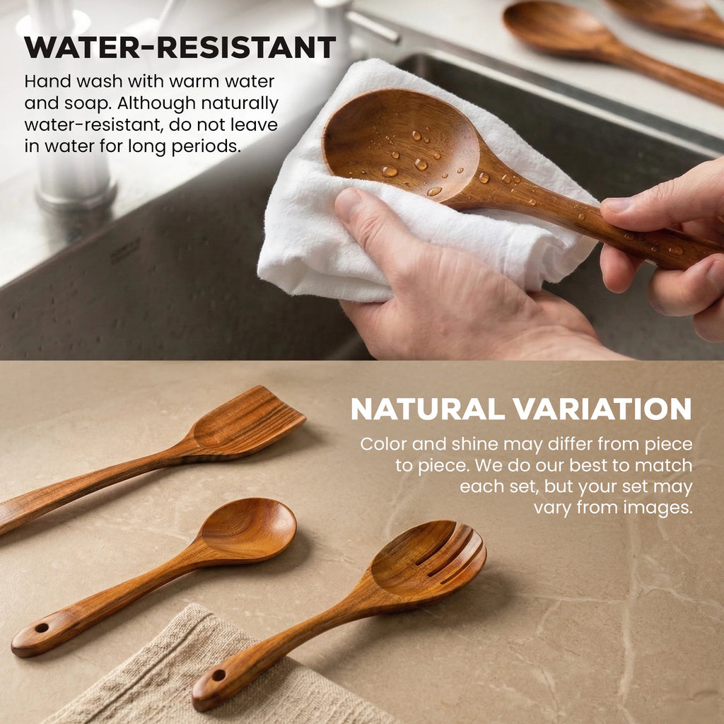 Teak Wood Utensils