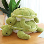 Peluche Coussin Oreiller Tortue Chanceuse