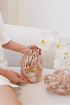 Vases Nossa Ripple soufflés à la main