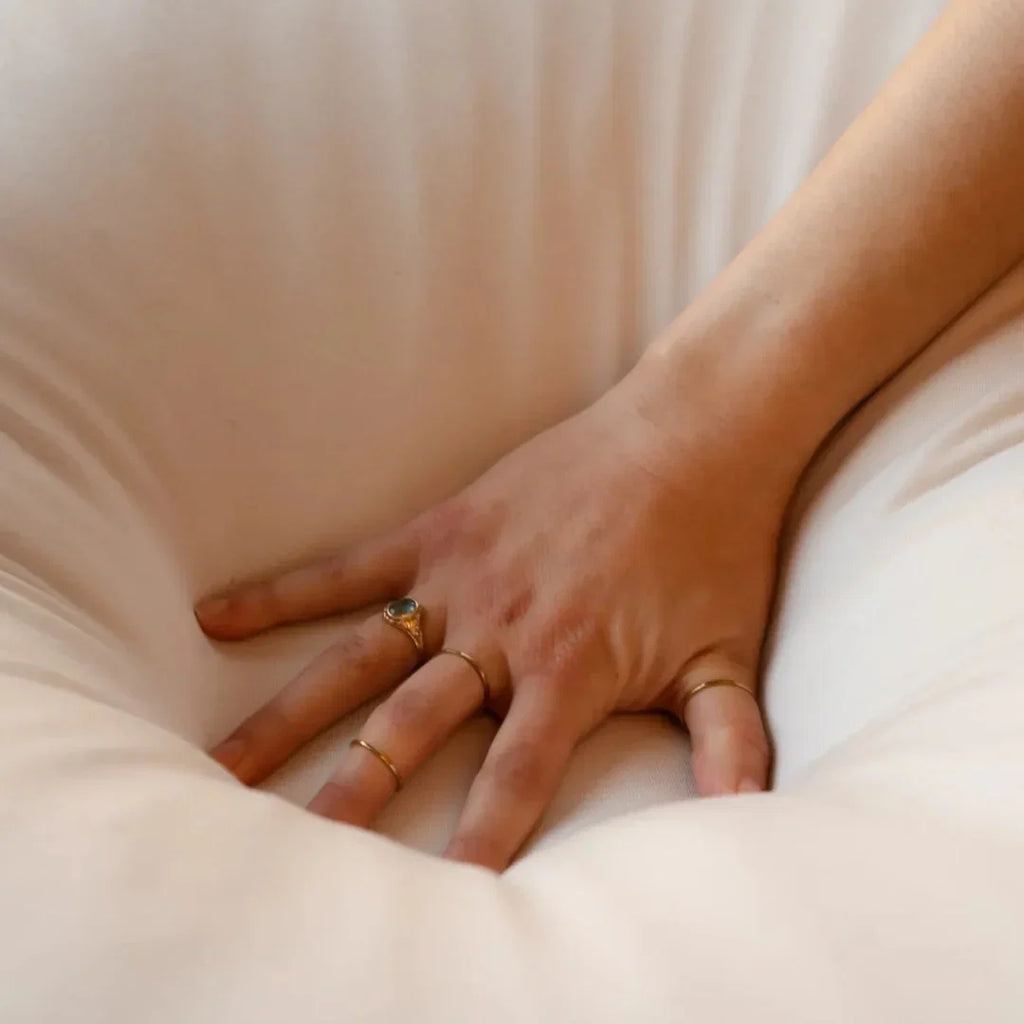 The Cooling Lyocell Crescent Pillow| Full-Body Support Pillow for Side Sleepers