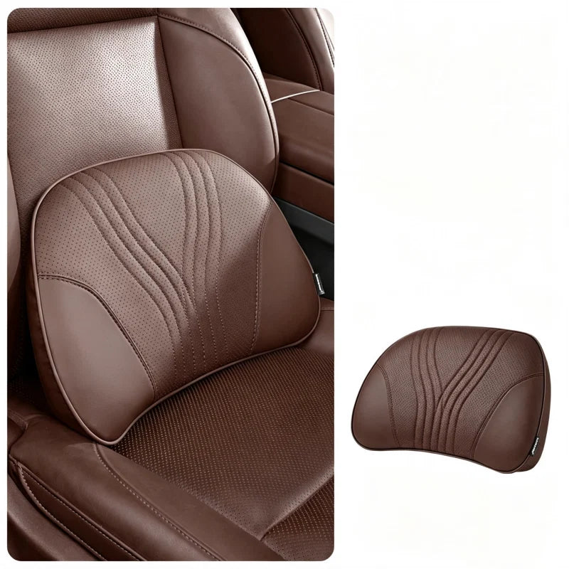 🚗💤 Relieve Driving Fatigue! Universal Memory Foam Car Headrest Neck Pillow, Ergonomic Support Auto Neck Cushion for Long Road Trips